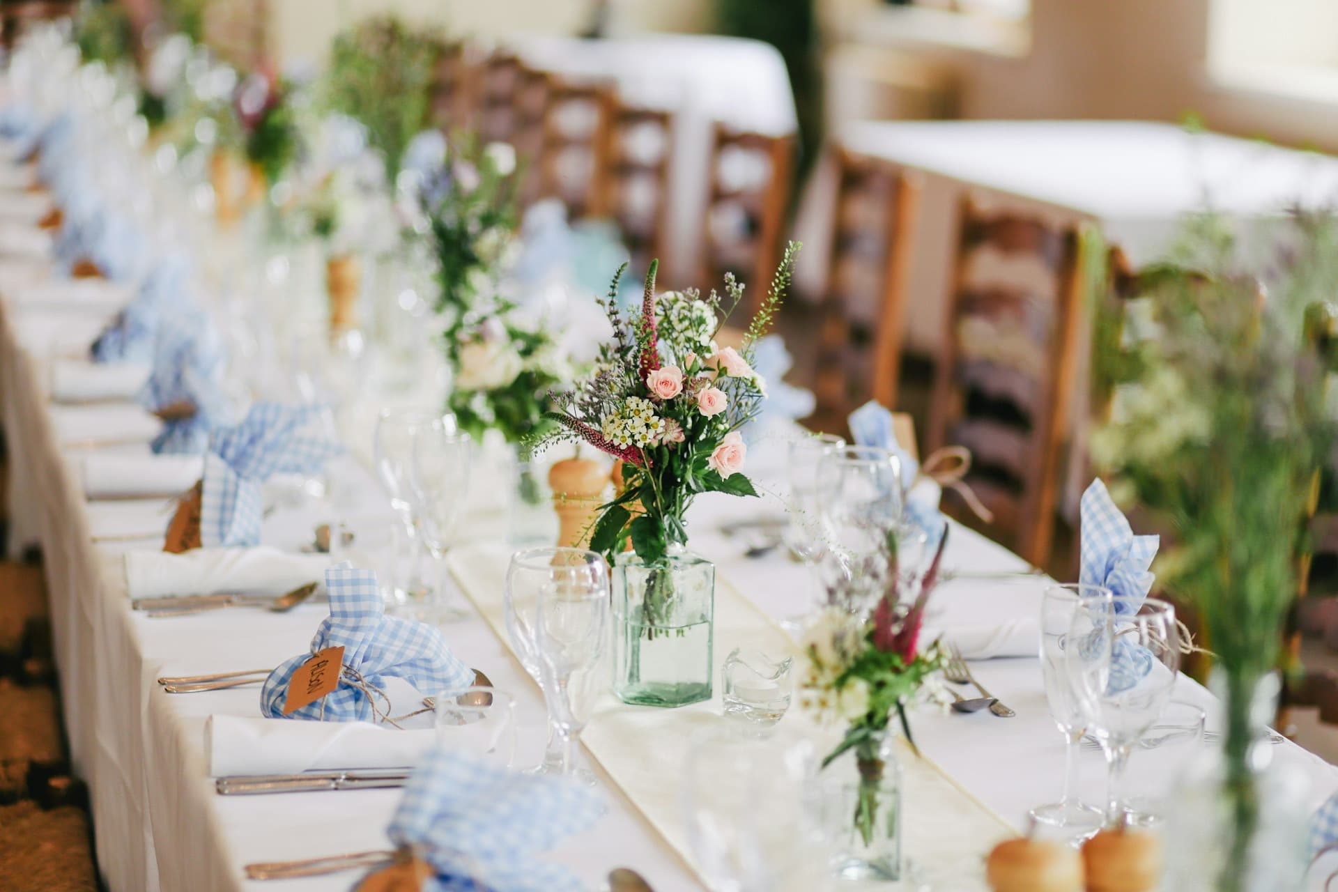 All-inclusive Cyprus wedding package table setting